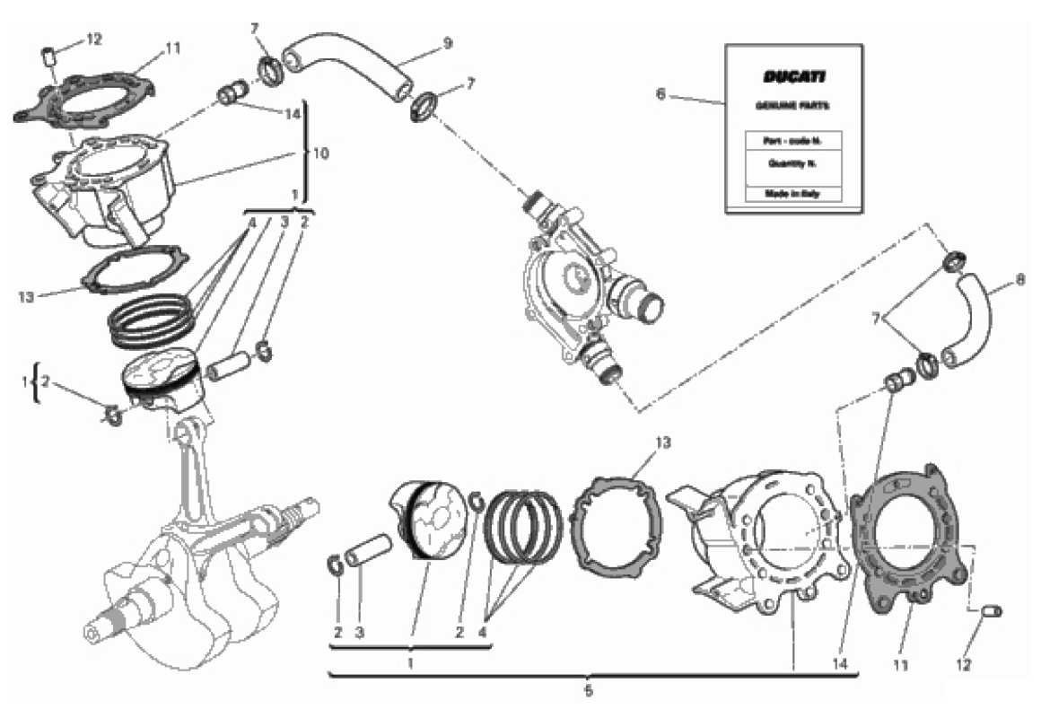 CYLINDERS - PISTONS