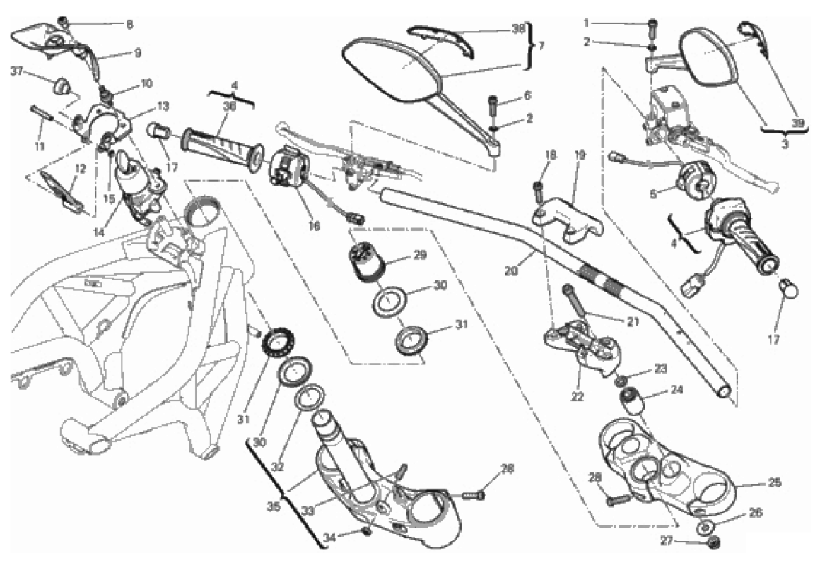HANDLEBAR AND CONTROLS 