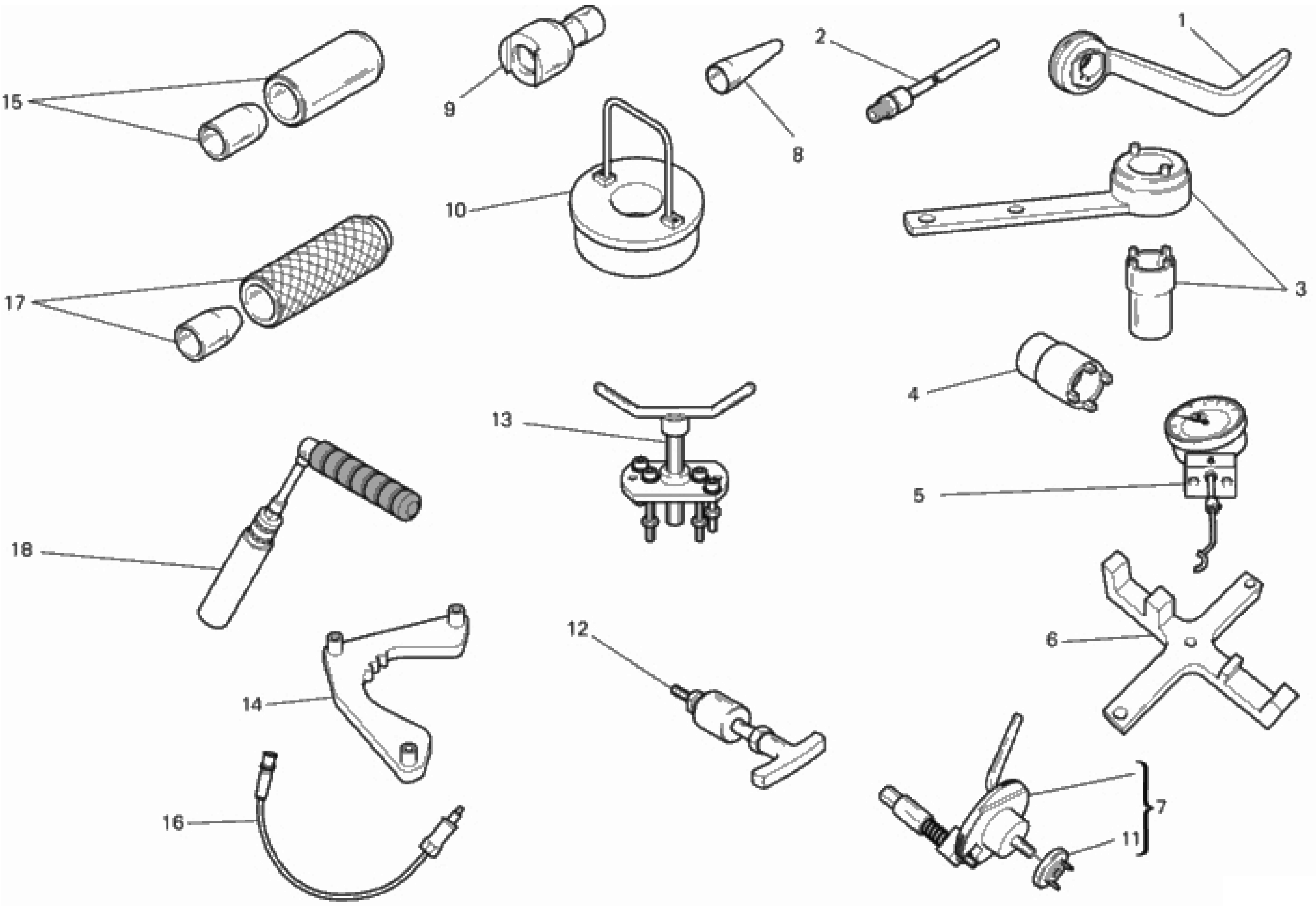 WORKSHOP SERVICE TOOLS