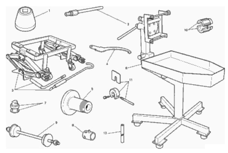 WORKSHOP SERVICE TOOLS (FRAME) 
