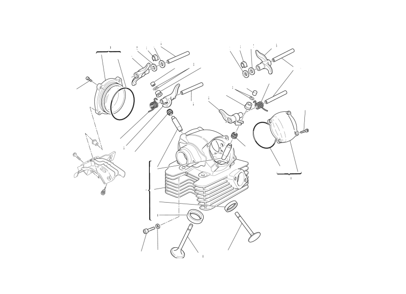 VERTICAL CYLINDER HEAD
