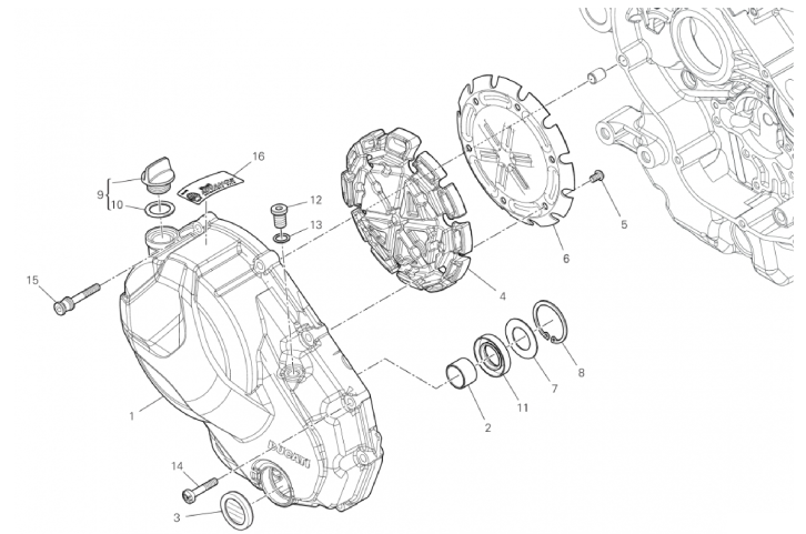 CLUTCH COVER 