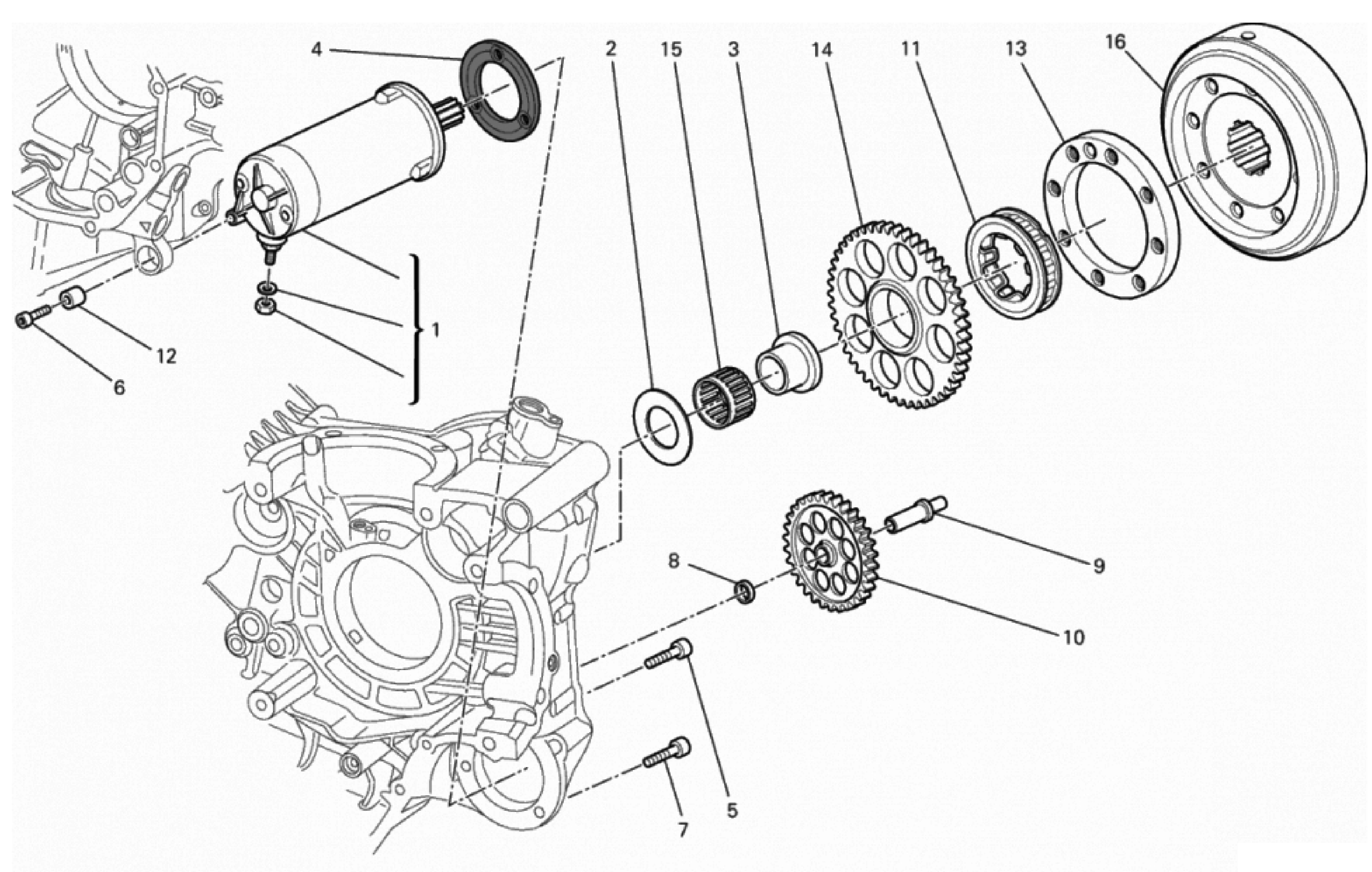 STARTING MOTOR 