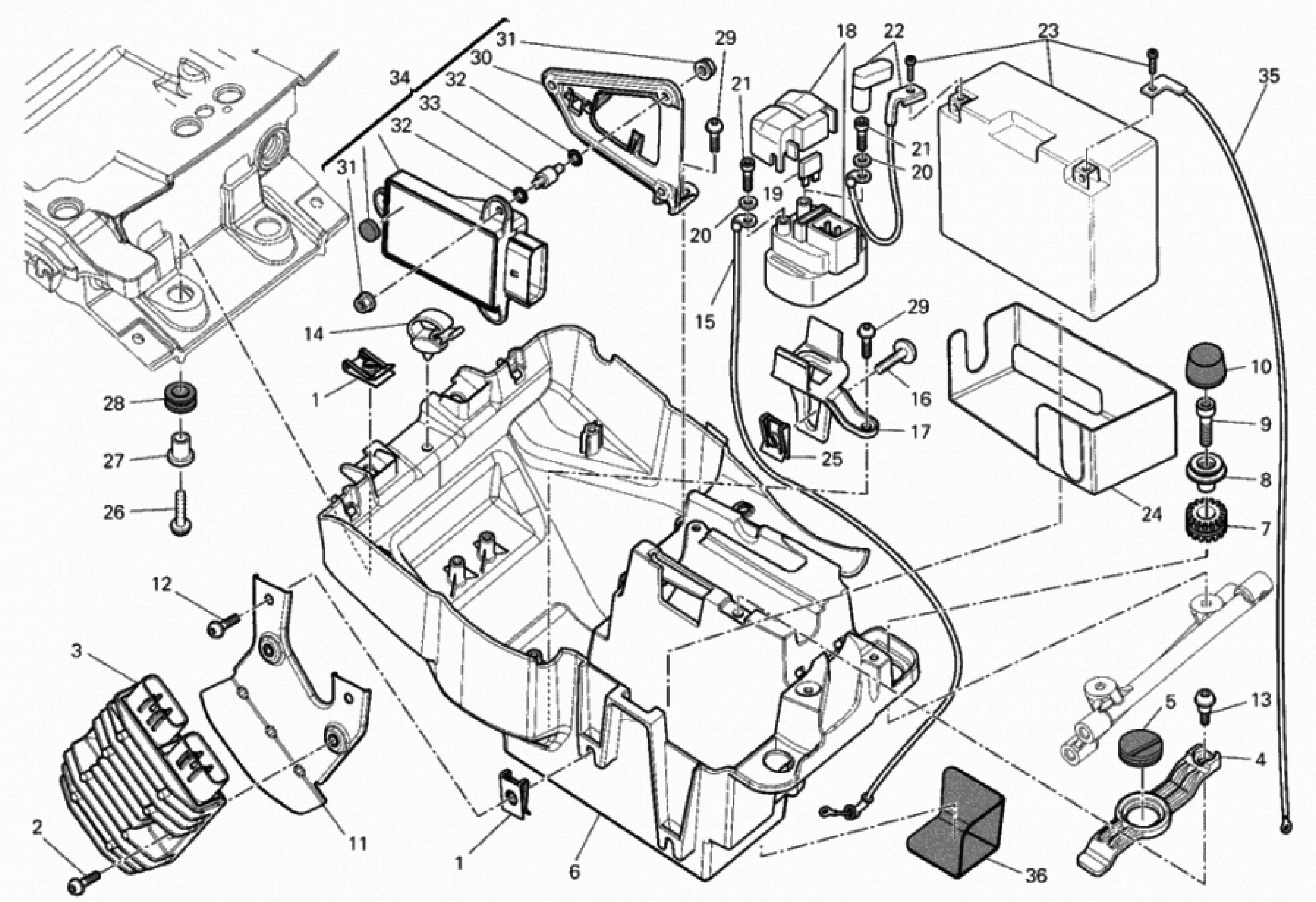 BATTERY HOLDER