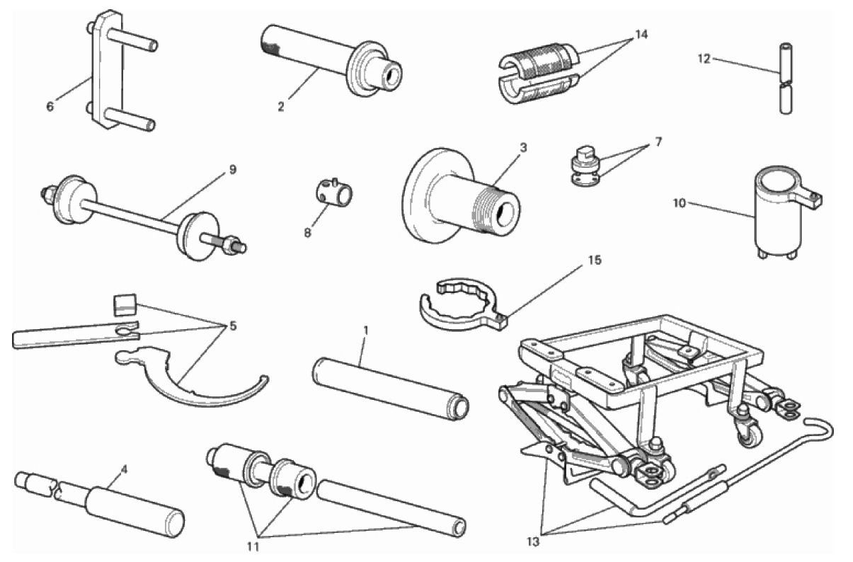 WORKSHOP SERVICE TOOLS 