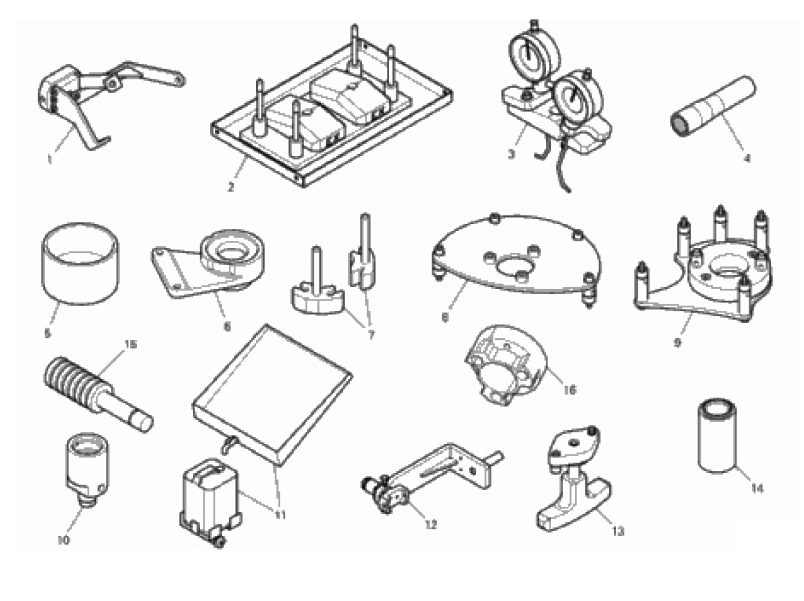 WORKSHOP SERVICE TOOLS (ENGINE) 