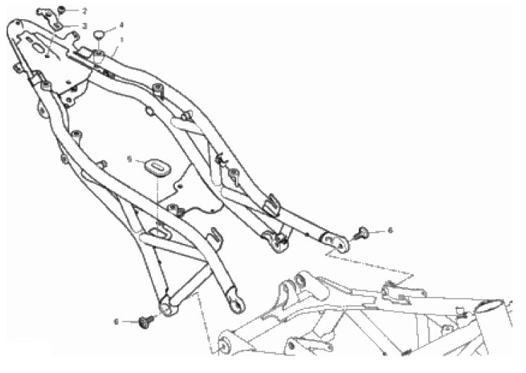 REAR FRAME COMP. 