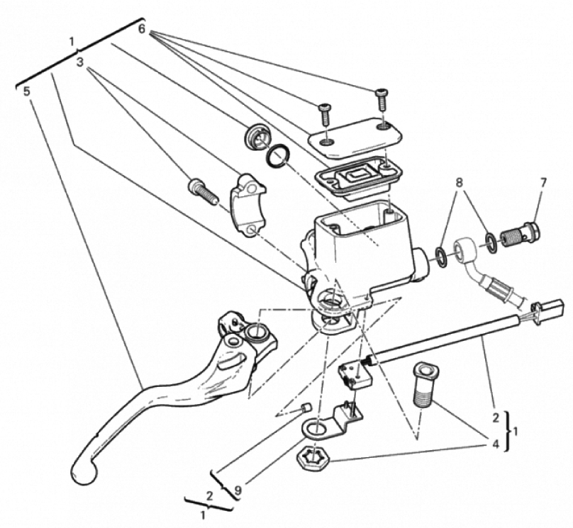 FRONT BRAKE PUMP 