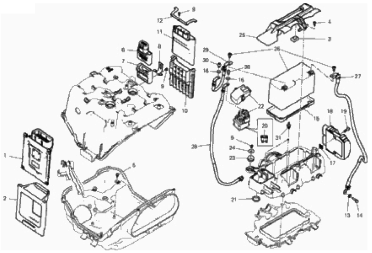 BATTERY HOLDER 