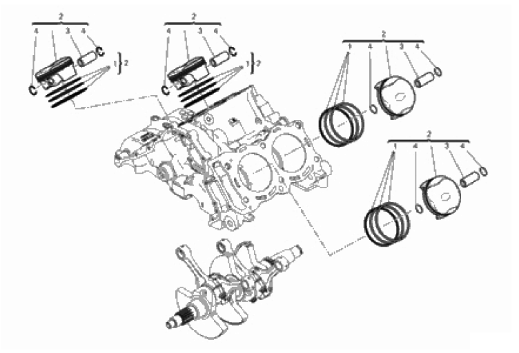 CYLINDERS - PISTONS 