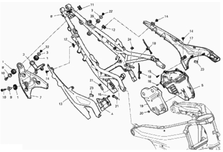 REAR FRAME COMP. 